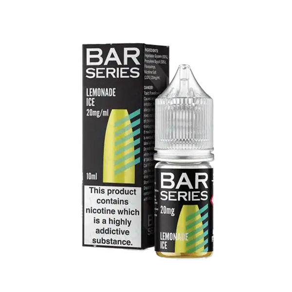 Bar Series Nic Salts 10ml - Lemonade Ice