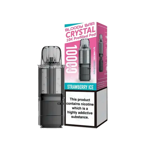 Bloody Bar Crystal 10K Prefilled Pod + Refill Container