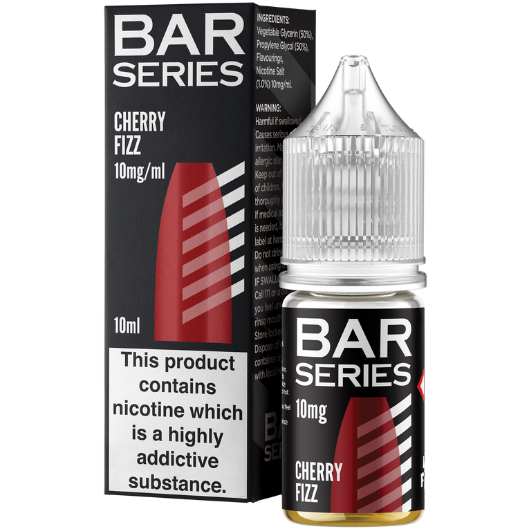 Bar Series Nic Salts 10ml - Cherry Fizz