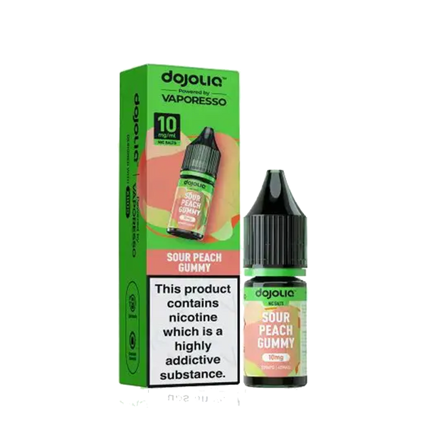 Vaporesso DOJO LIQ Sour Peach Gummy Nic Salt 10ml
