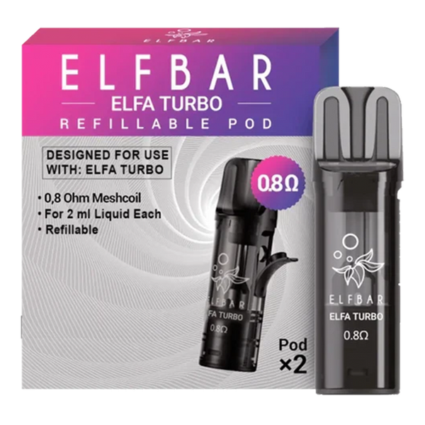 Elfa Turbo 0.8 OHM Replacement Pod