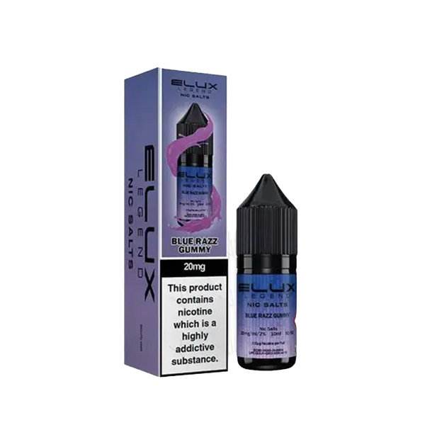 Elux Legend Blue Razz Gummy Nic Salt