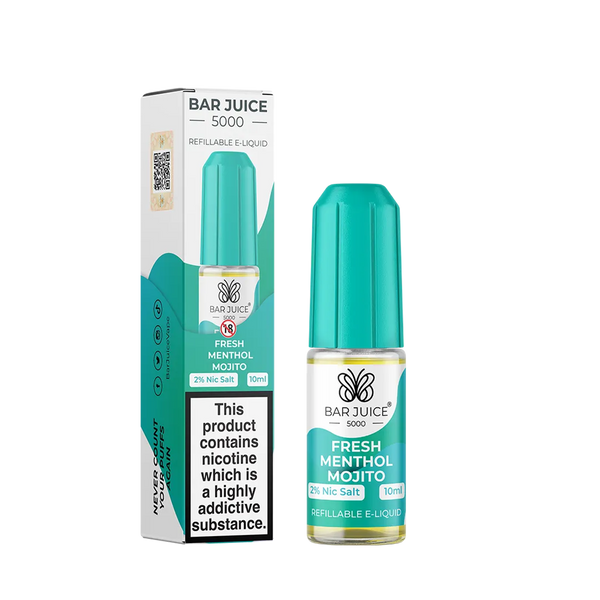 Bar Juice 5000 - Elf Bar Flavours 10ml - Fresh Menthol Mojito