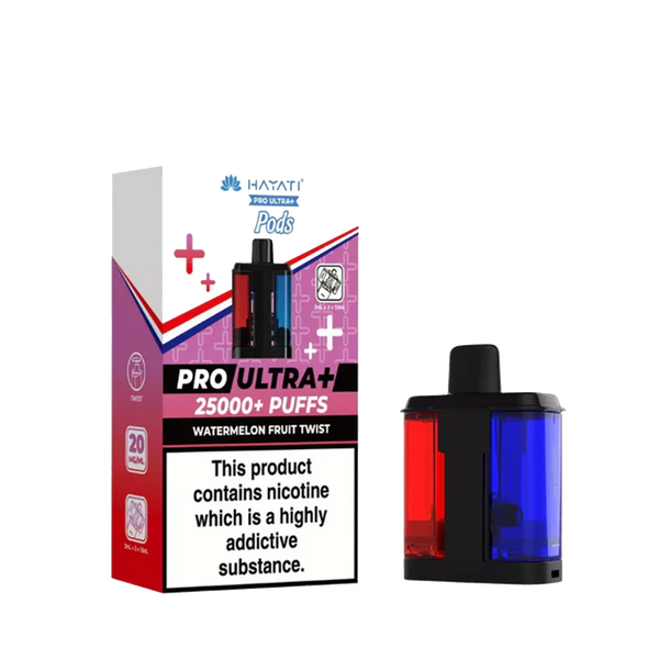 Hayati Pro Ultra Plus 25000 Prefilled Pod + Refill Containers