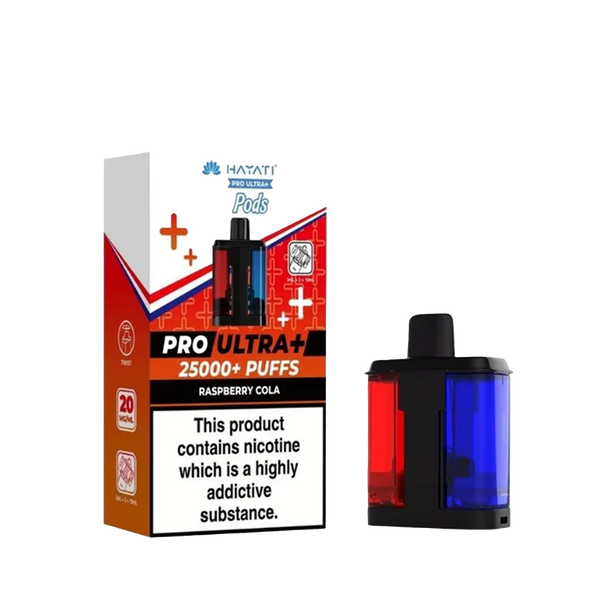 Hayati Pro Ultra Plus 25000 Prefilled Pod + Refill Containers