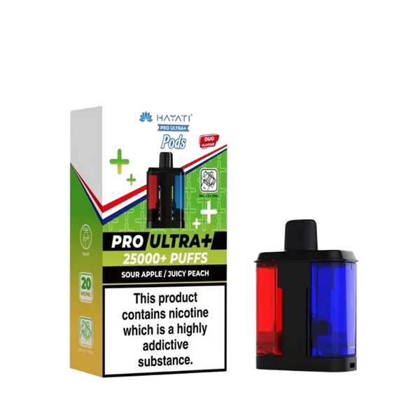 Hayati Pro Ultra Plus 25000 Prefilled Pod + Refill Containers