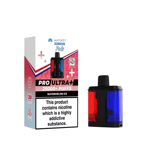 Hayati Pro Ultra Plus 25000 Prefilled Pod + Refill Containers
