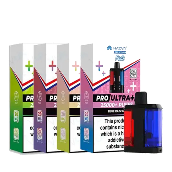 Hayati Pro Ultra Plus 25000 Prefilled Pod + Refill Containers