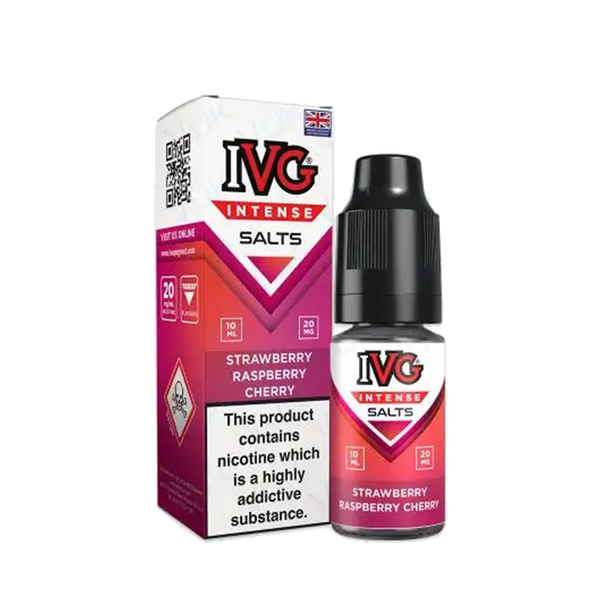 IVG Intense Salts Strawberry Raspberry Cherry Nic Salt