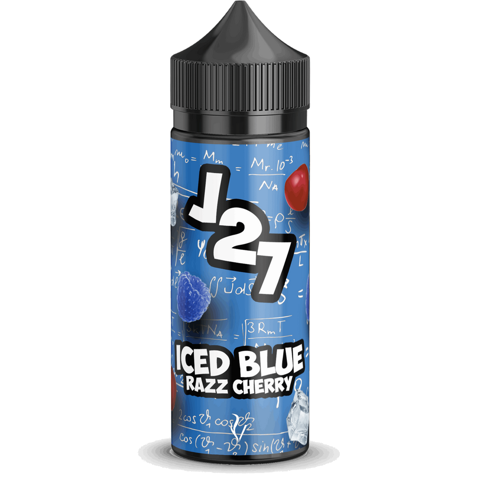 Iced Blue Razz Cherry - J27 - 100ml E-Liquid Short-Fill