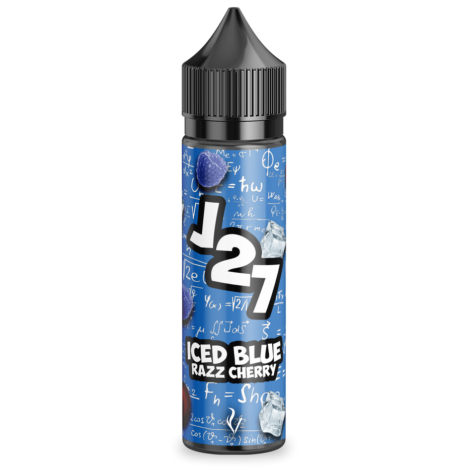 Iced Blue Razz Cherry - J27 - 50ml E-Liquid Short-Fill