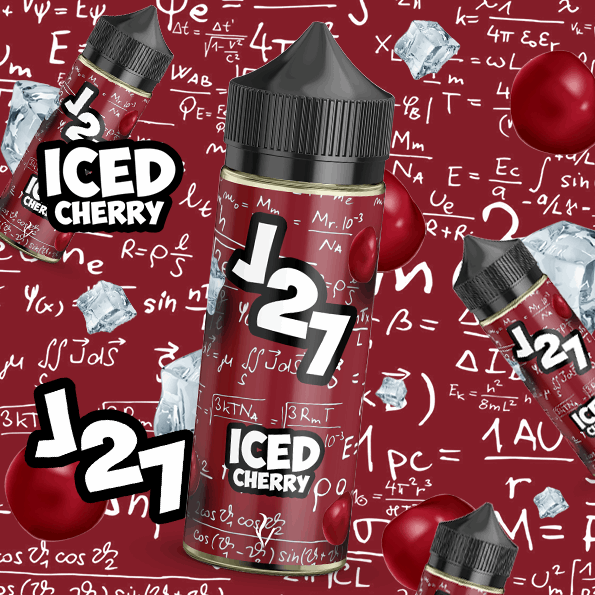 Iced Cherry - J27 - 100ml E-Liquid Short-Fill