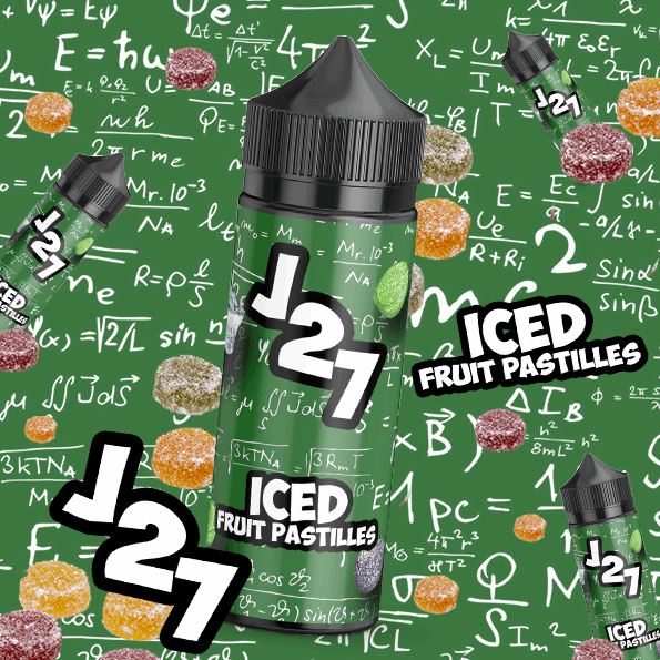 Iced Fruit Pastilles - J27 - 100ml E-Liquid Short-Fill