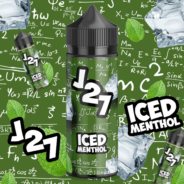 Iced Menthol - J27 - 100ml E-Liquid Short-Fill