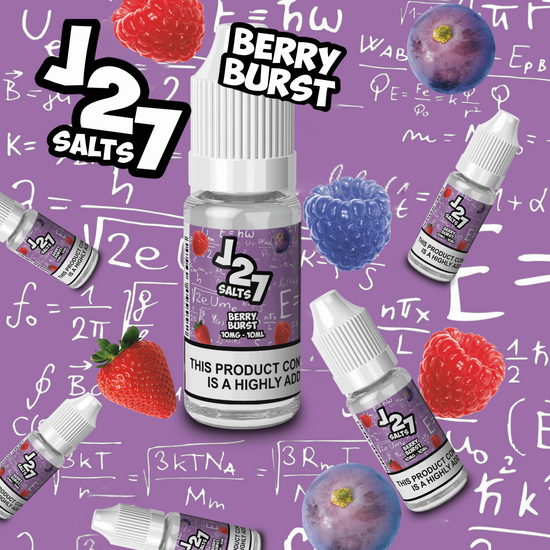J27 Salts Berry Burst 10ml