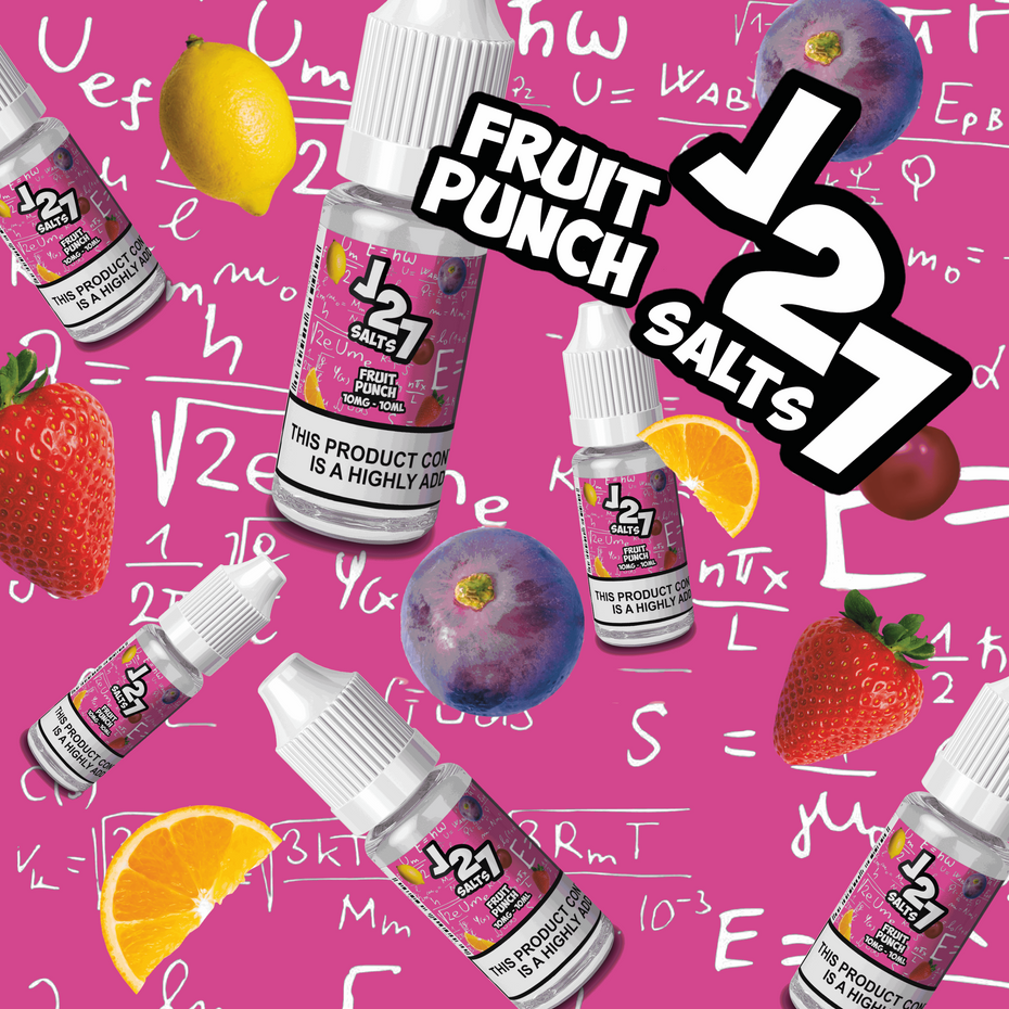 J27 Salts Fruit Punch 10ml
