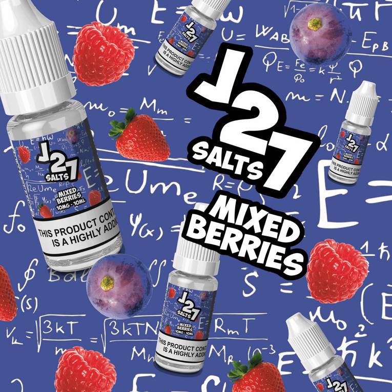 J27 Salts Mixed Berry 10ml