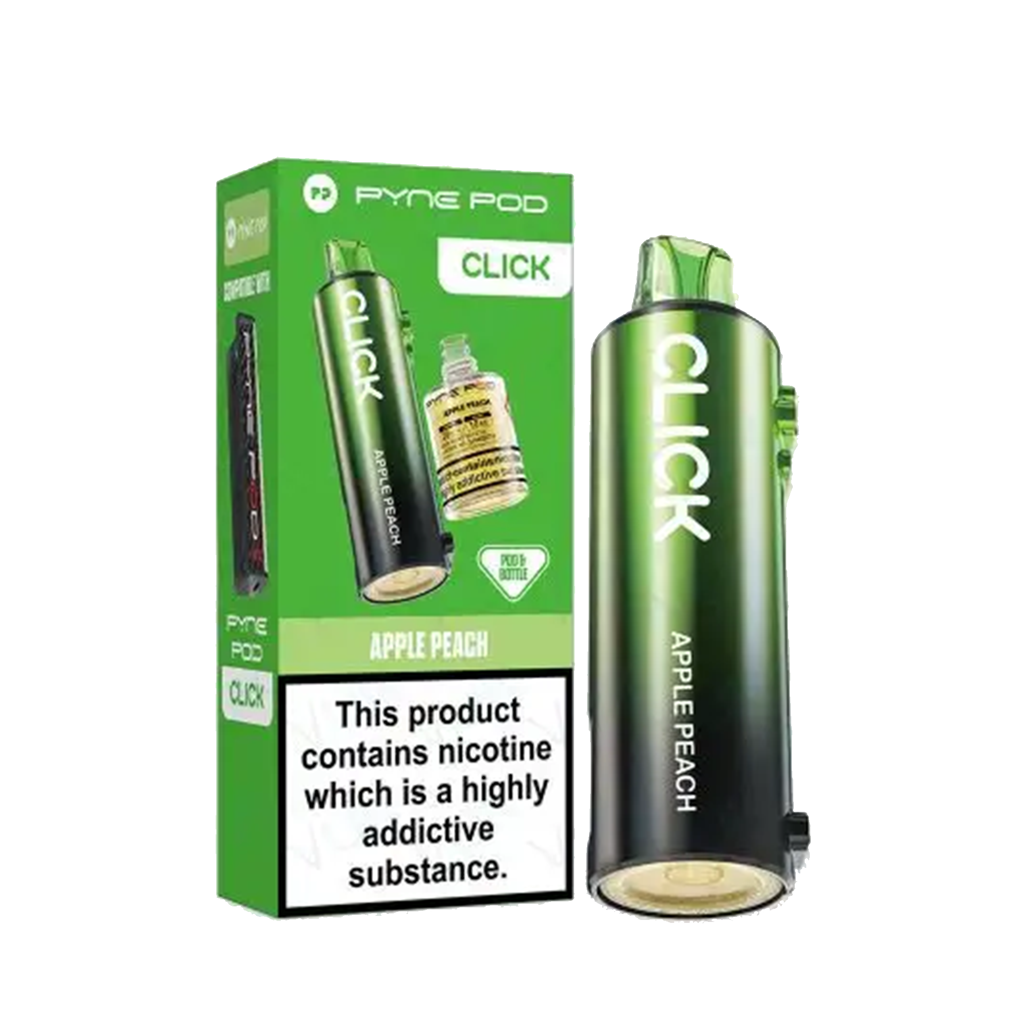Pyne Pod Click Prefilled Pod + Refill Container VuiceVapes Pyne Pod Click Prefilled Pod + Refill Container VuiceVapes