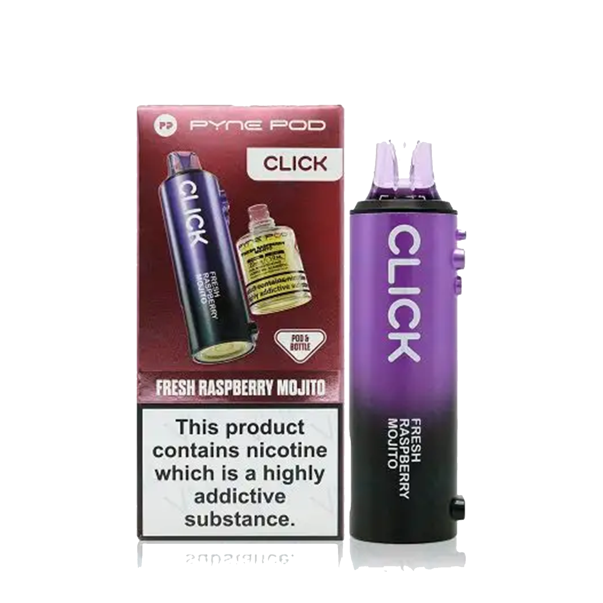 Pyne Pod Click Prefilled Pod + Refill Container VuiceVapes Pyne Pod Click Prefilled Pod + Refill Container VuiceVapes