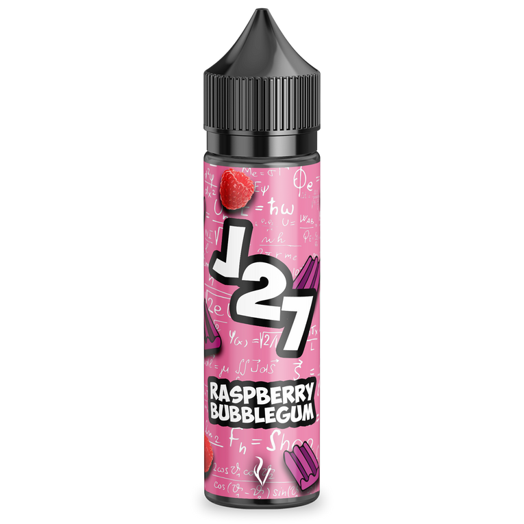 Raspberry Bubblegum - J27 - 50ml E-Liquid Short-Fill