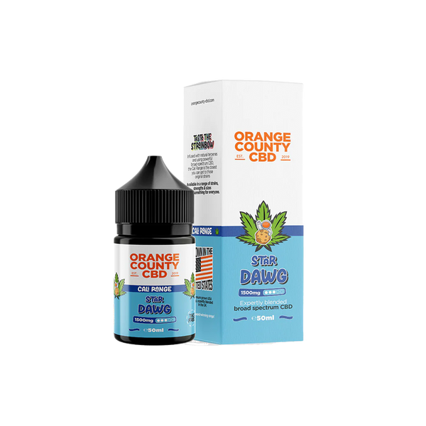 Orange County Star Dawg Haze CBD E-Liquid (50ml) 15000mg/2500mg