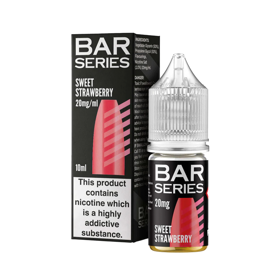 Bar Series Nic Salts 10ml - Sweet Strawberry