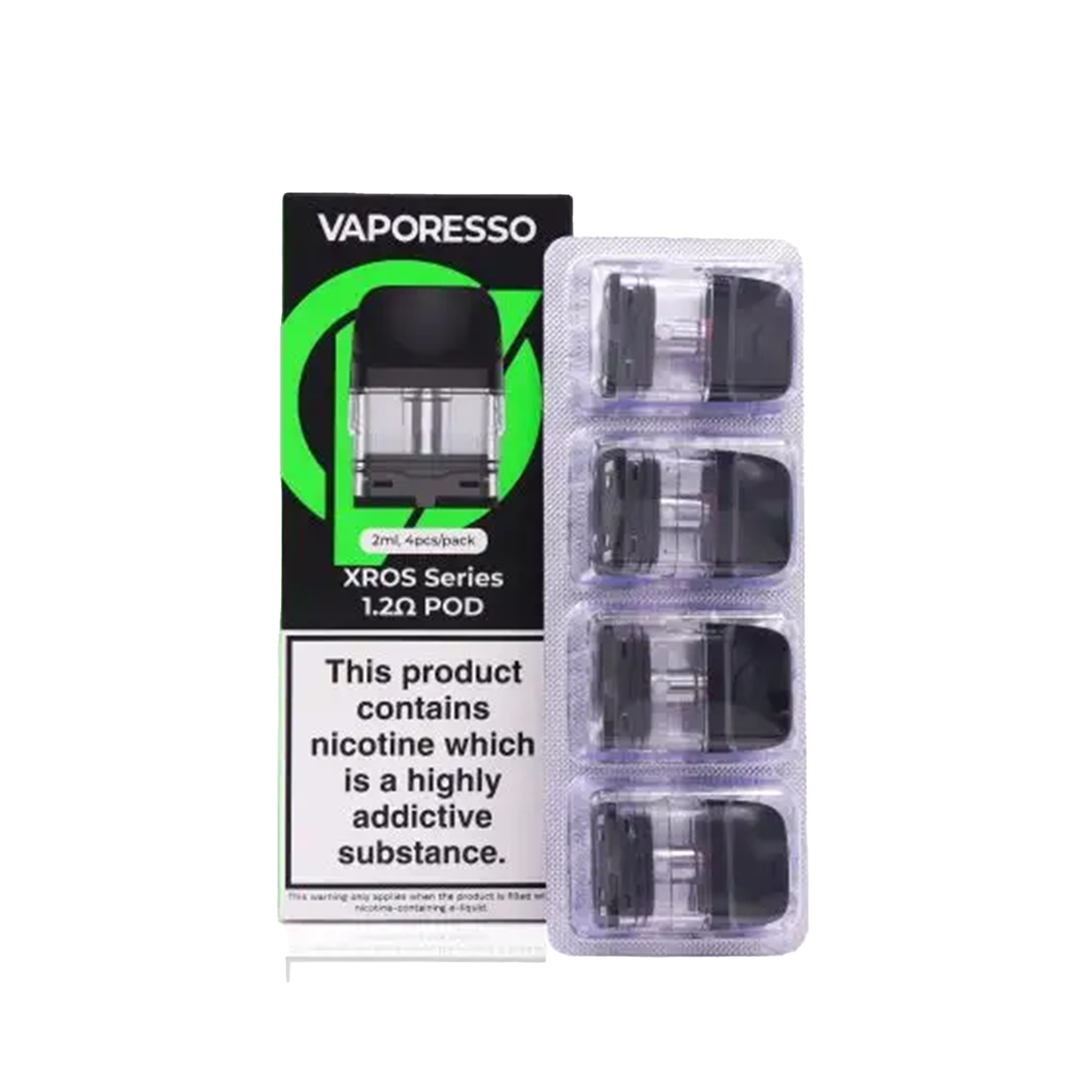 Vaporesso XROS Pods 0.6/0.8/1.2 Ohm (Price Per Pod) VuiceVapes Vaporesso XROS Pods 0.6/0.8/1.2 Ohm (Price Per Pod) VuiceVapes