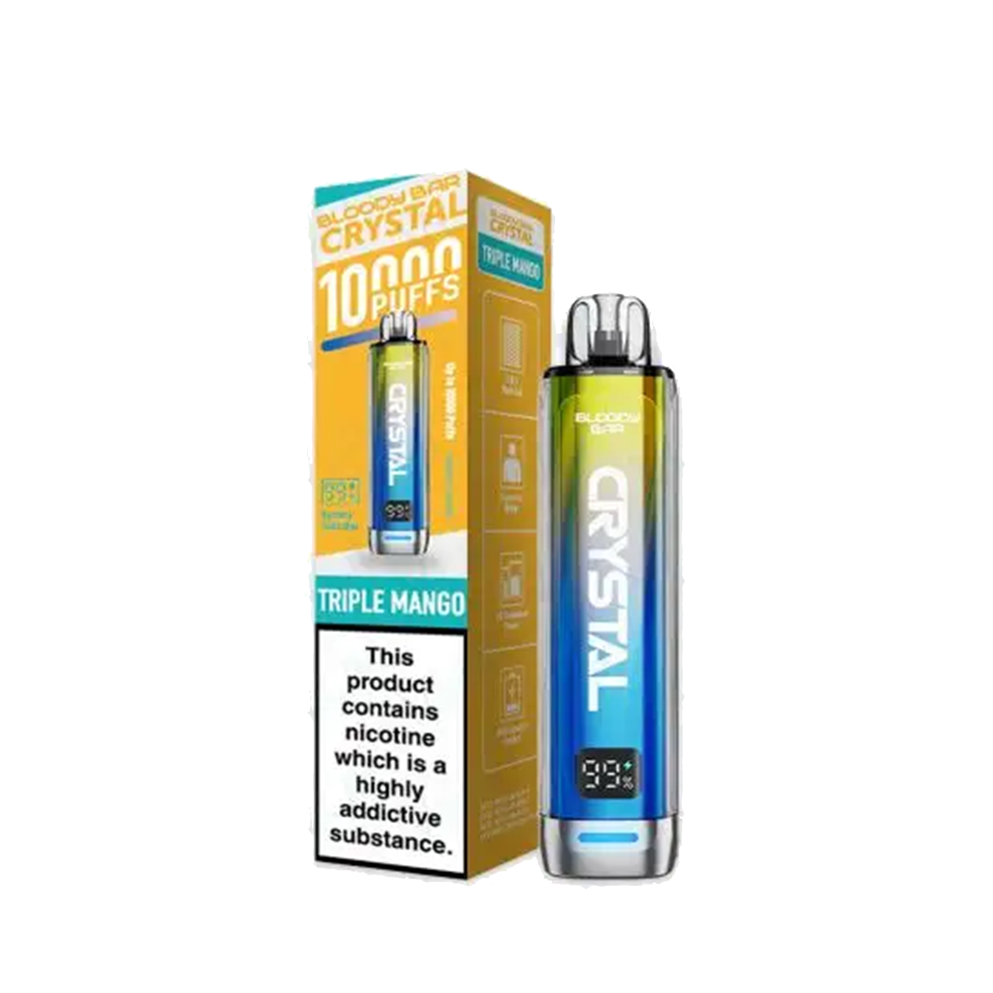 Bloody Bar Crystal 10K Prefilled Pod Vape Kit VuiceVapes Bloody Bar Crystal 10K Prefilled Pod Vape Kit VuiceVapes