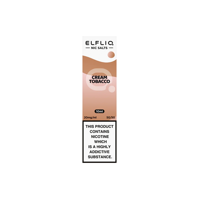 Elf Bar ElfLiq Cream Tobacco Nic Salt E-Liquid