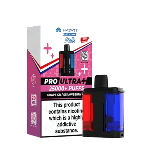 Hayati Pro Ultra Plus 25000 Prefilled Pod + Refill Containers