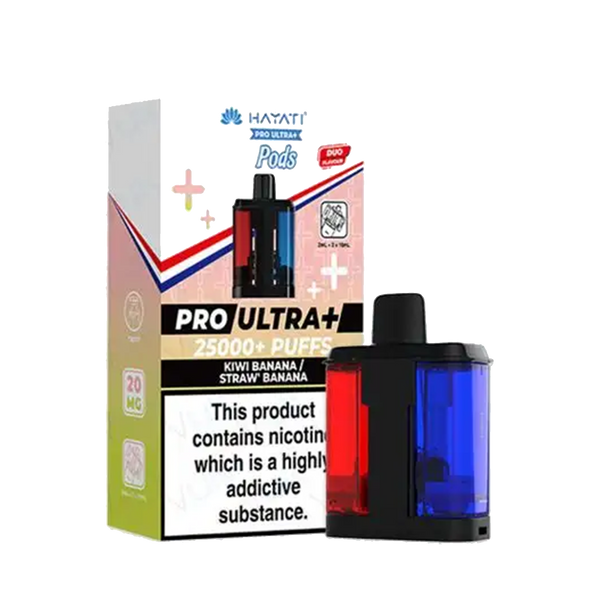 Hayati Pro Ultra Plus 25000 Prefilled Pod + Refill Containers
