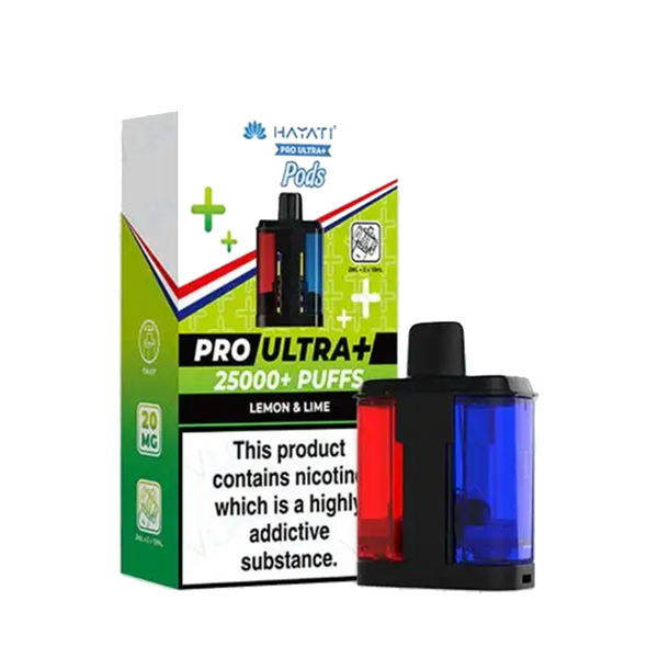 Hayati Pro Ultra Plus 25000 Prefilled Pod + Refill Containers