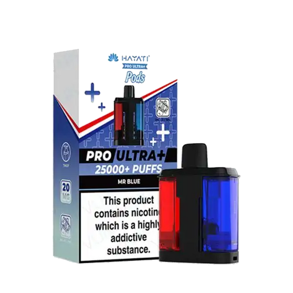 Hayati Pro Ultra Plus 25000 Prefilled Pod + Refill Containers