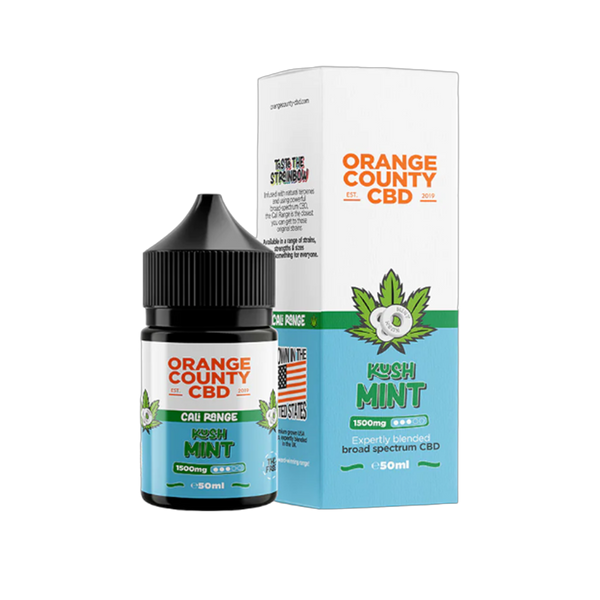 Orange County Kush Mint CBD E-Liquid 50ml 2500MG