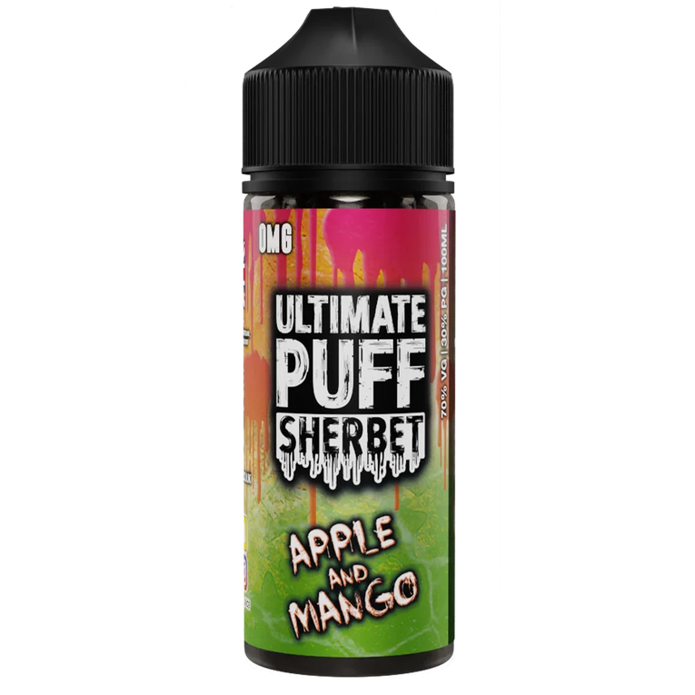 Ultimate Puff E-Liquid - Sherbet - Apple & Mango