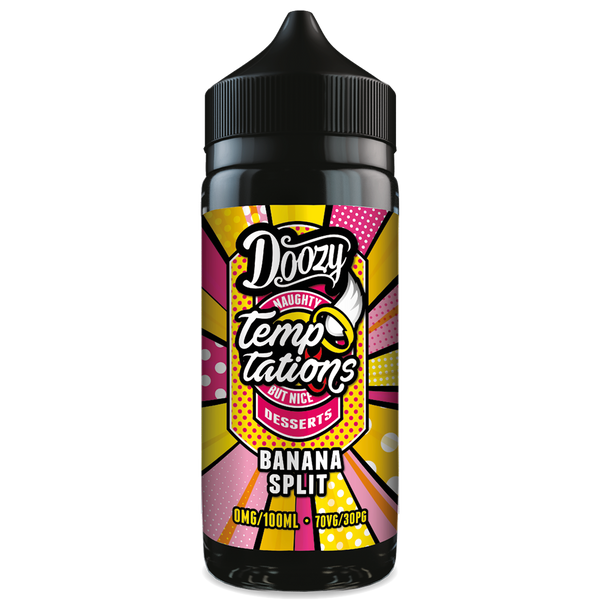 Doozy Temptations - Banana Split 100ml Short-fill
