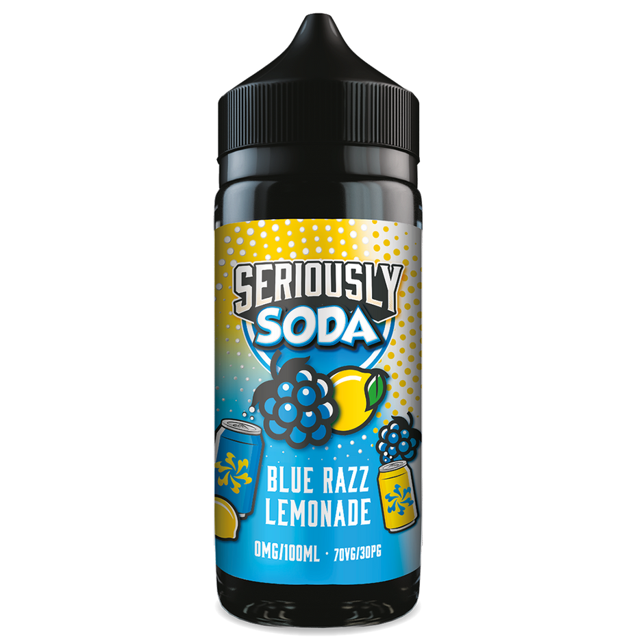 Seriously Soda Blue Razz Lemonade 100ml