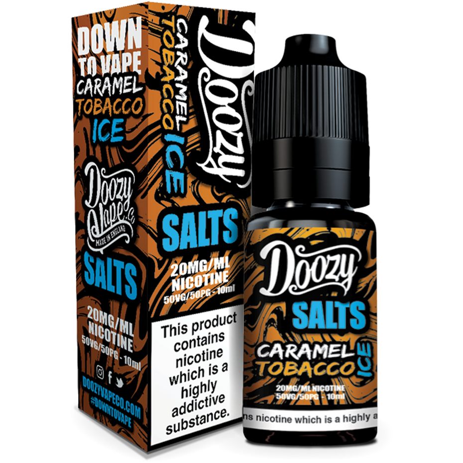 Doozy Salts Caramel Tobacco Ice E-Liquid 10ml