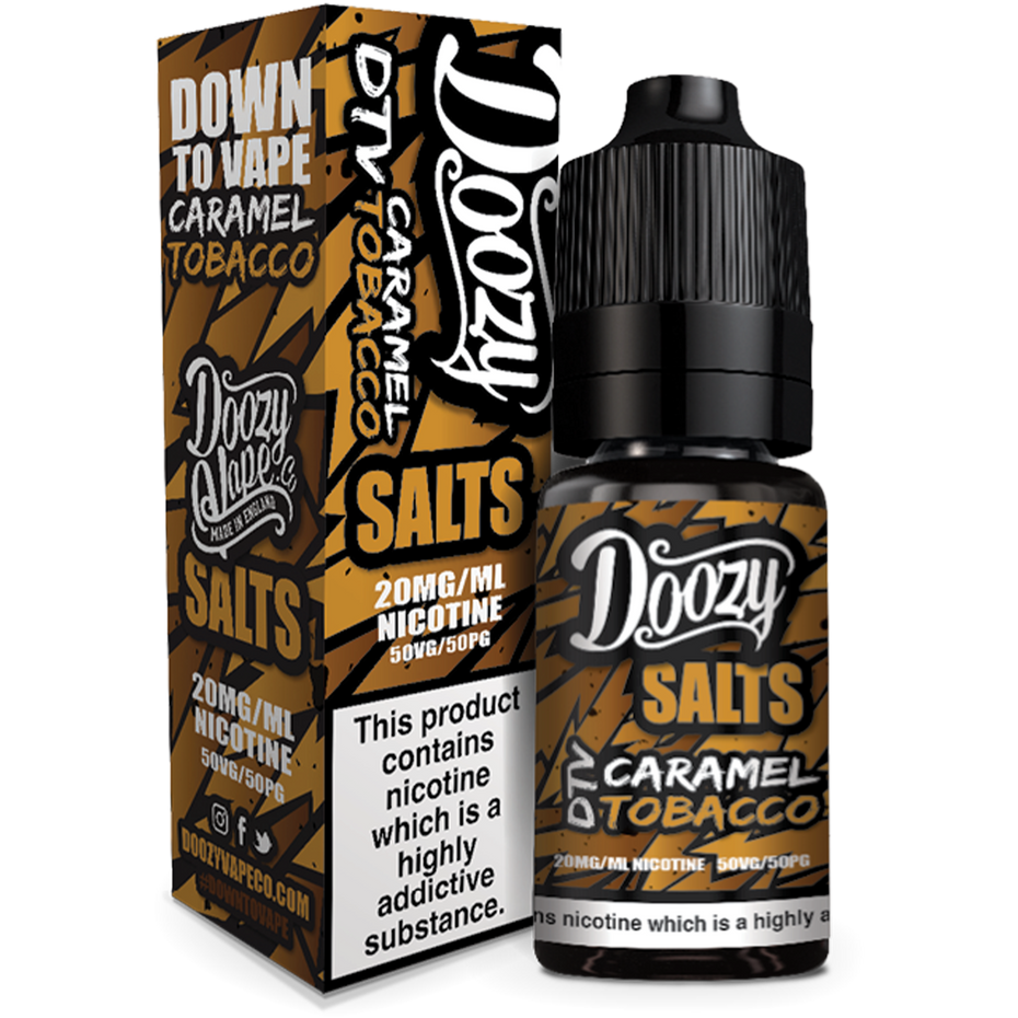 Doozy Salts Caramel Tobacco E-Liquid 10ml