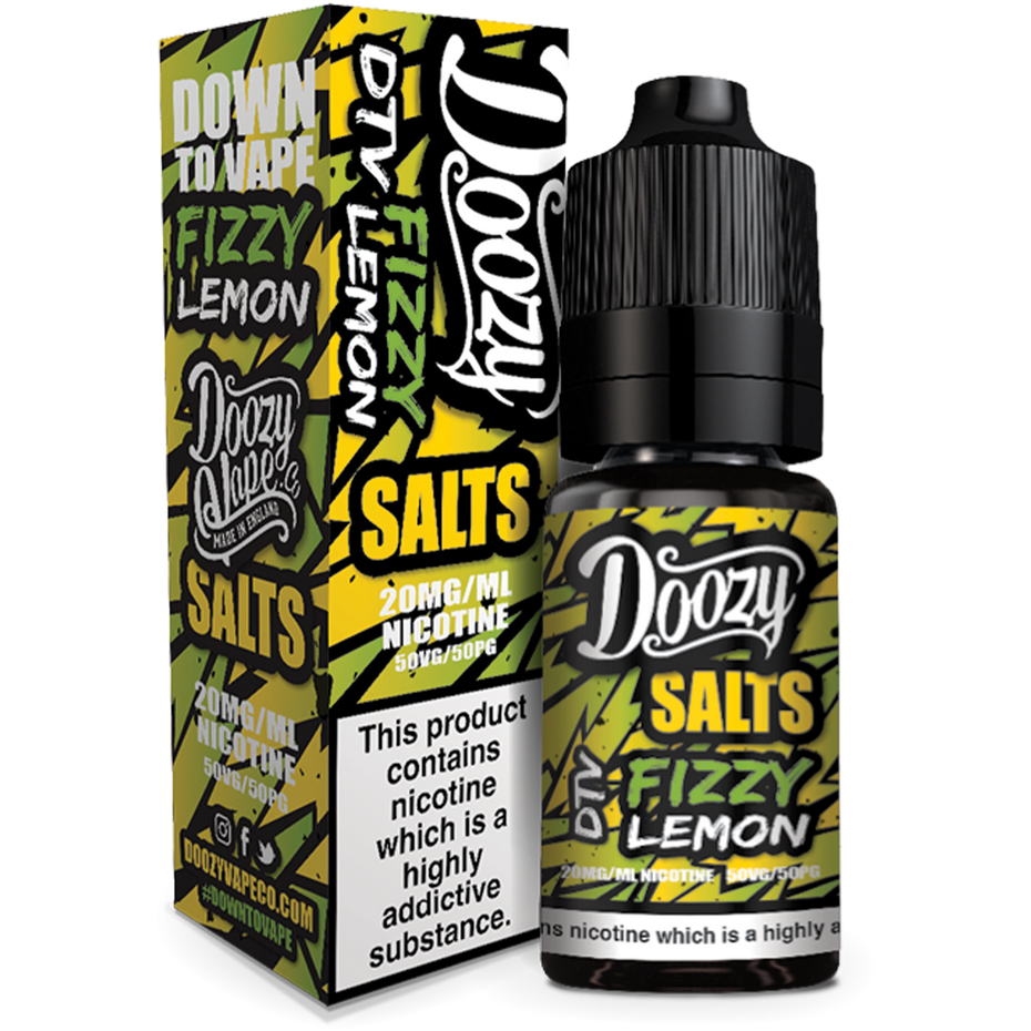 Doozy Salts Fizzy Lemon E-Liquid 10ml