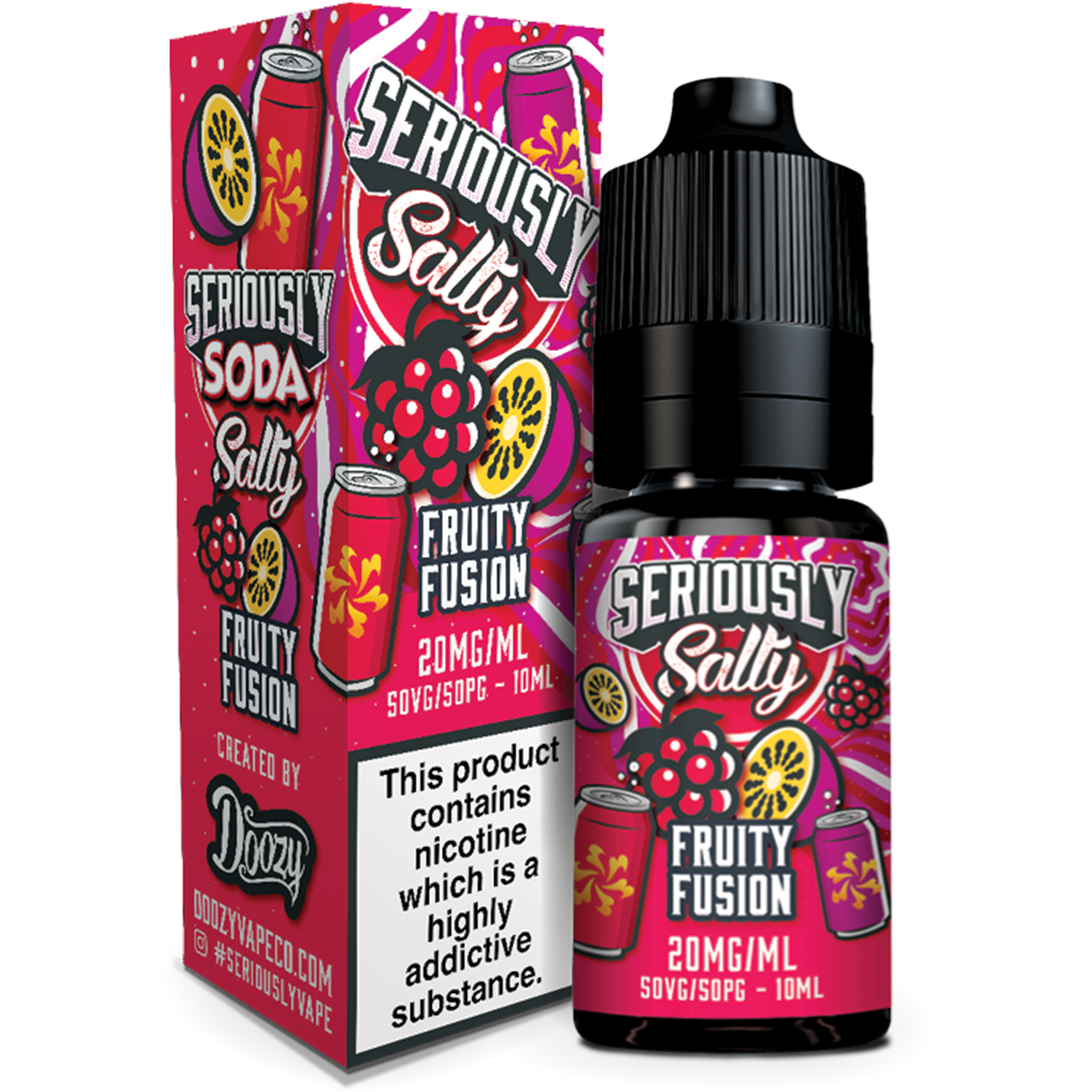 Seriously Salty Soda 10ml - Fruity Fusion VuiceVapes Seriously Salty Soda 10ml - Fruity Fusion VuiceVapes