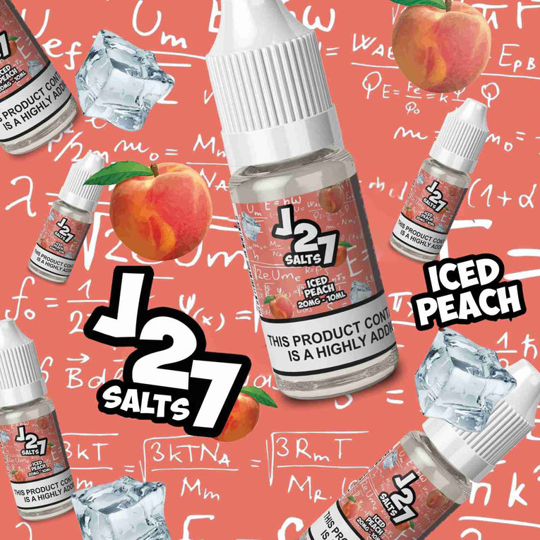 J27 Salts Iced Peach 10ml