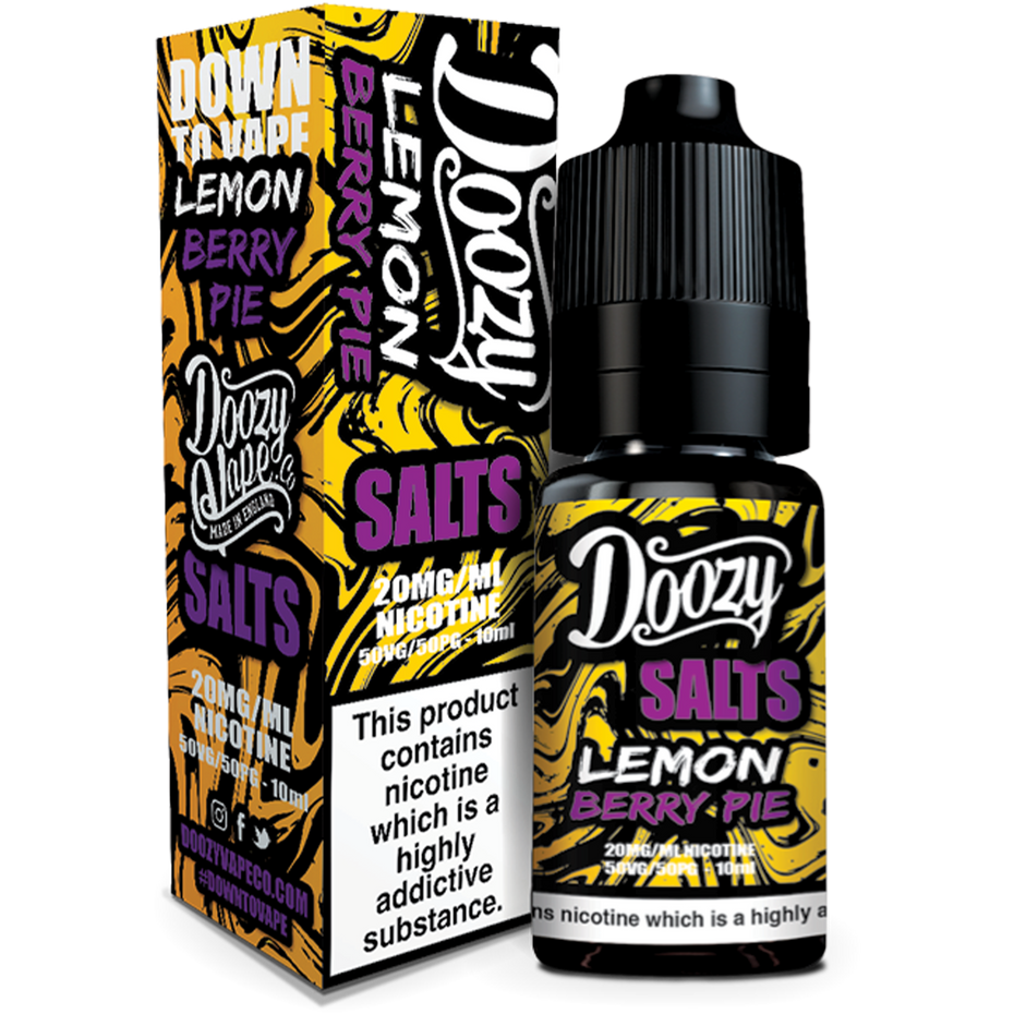Doozy Salts Lemon Berry Pie E-Liquid 10ml