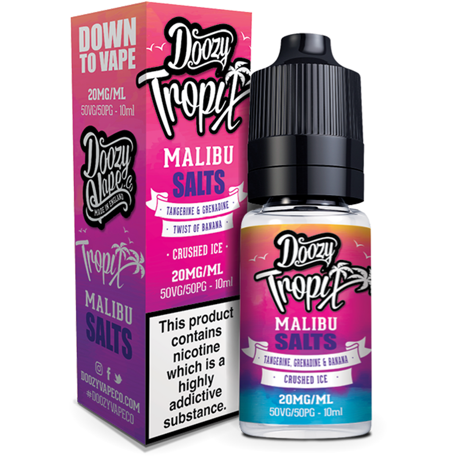 Doozy Tropix Malibu Nic Salt E-Liquid 10ml
