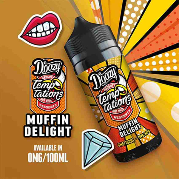 Doozy Temptations - Muffin Delight 100ml Short-fill