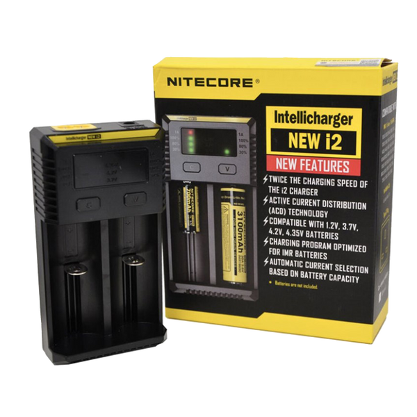 Nitecore NEW i2 18650 Battery Charger