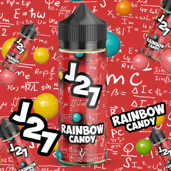 Rainbow Candy - J27 - 100ml E-Liquid Short-Fill