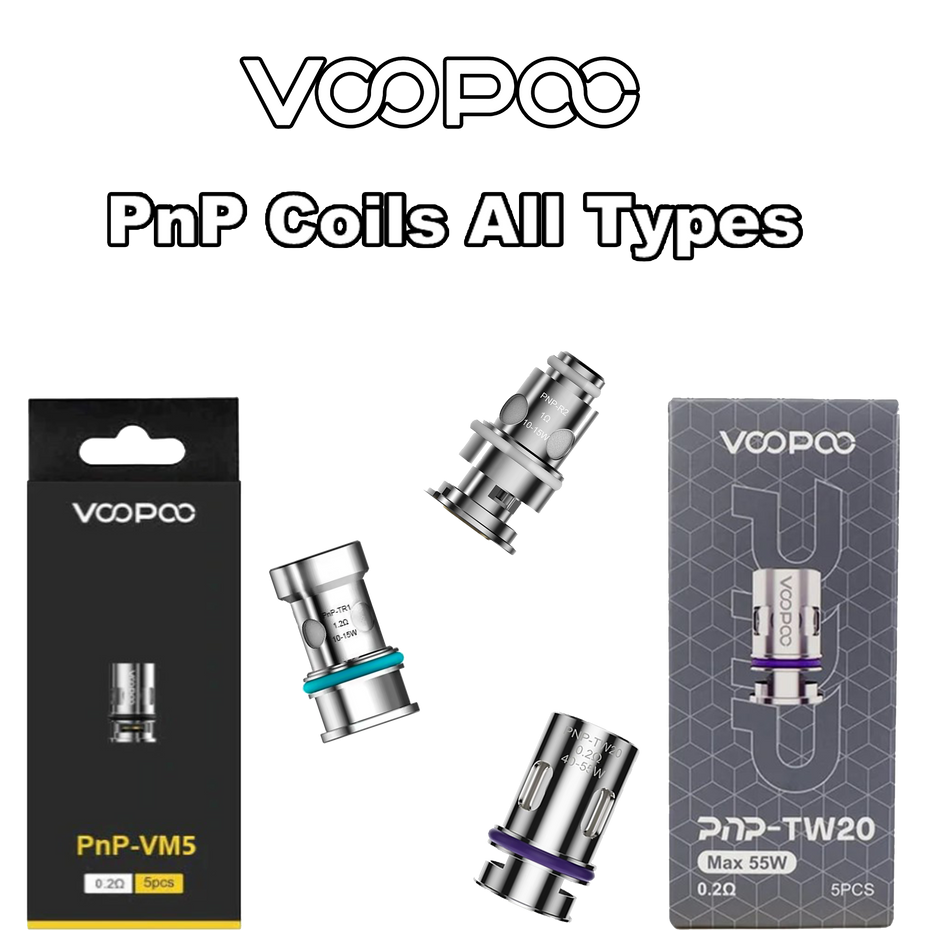 VooPoo PnP & TW Coils 1.0 - 0.15ohm's