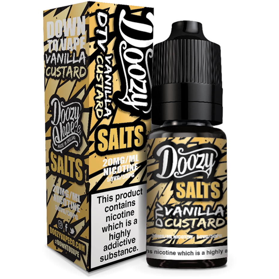 Doozy Salts Vanilla Custard E-Liquid 10ml
